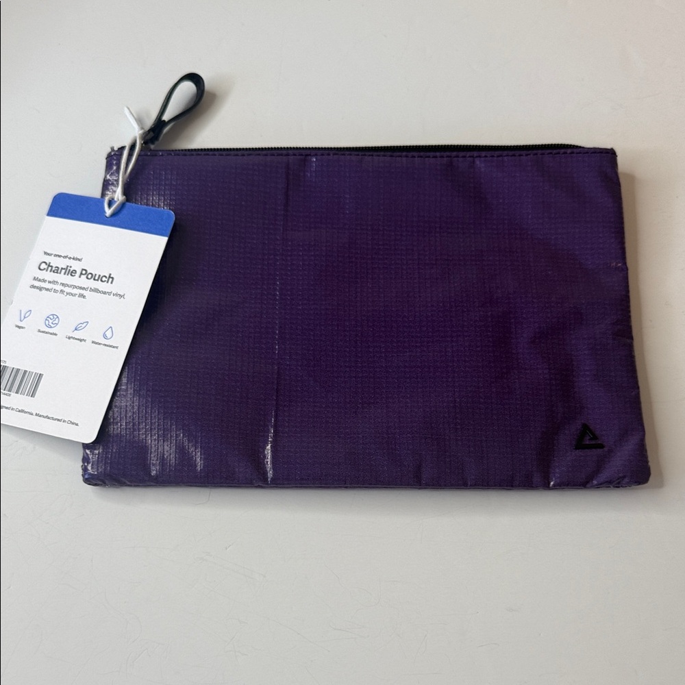 RAREFORM Charlie Zipper Pouch Purple